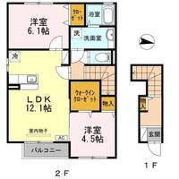 物件の間取り画像