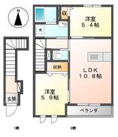 物件の間取り画像