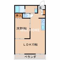 和歌山県和歌山市和歌浦東4丁目(マンション)の賃貸物件の間取り