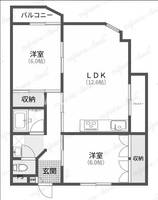物件の間取り画像
