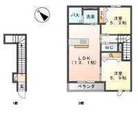 物件の間取り画像