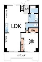 インペリアル高松の間取り