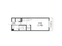 大阪府大阪市西淀川区大和田4丁目(マンション)の賃貸物件.の間取り