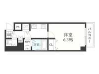 大阪府大阪市西淀川区野里1丁目(マンション)の賃貸物件.の間取り