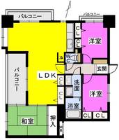 物件の間取り画像