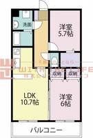 物件の間取り画像
