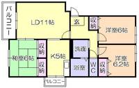 物件の間取り画像