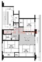 ビレッジハウス小浜1-306号の間取り