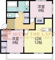 ディアス山川A202号の間取り
