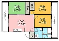 物件の間取り画像