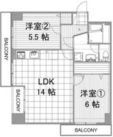 物件の間取り画像