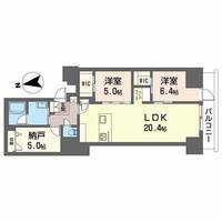 ナナアーク荒町の間取り
