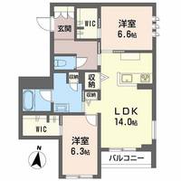 物件の間取り画像
