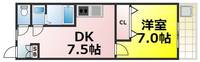 北村Мの間取り