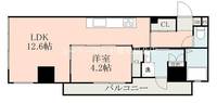 LANDMARK NISHIDA HONDORIの間取り