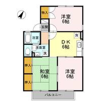 セジュール南州の間取り
