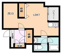 物件の間取り画像