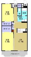 物件の間取り画像