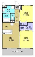 物件の間取り画像