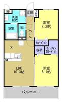 物件の間取り画像