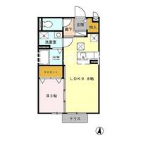 セジュールパルフェIIの間取り