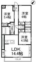 物件の間取り画像
