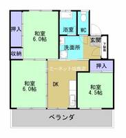 物件の間取り画像