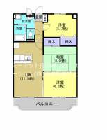 物件の間取り画像