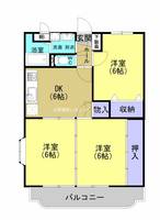 物件の間取り画像