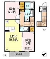 物件の間取り画像