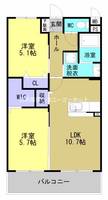 物件の間取り画像