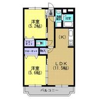 物件の間取り画像