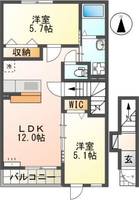 物件の間取り画像