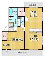 物件の間取り画像