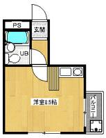 「第29長栄グラン・ビュー下長者」401の間取り