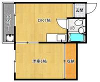 「セゾン東山」305の間取り