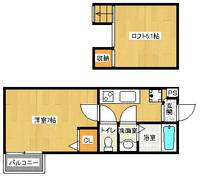 「Stable三条大宮」211の間取り