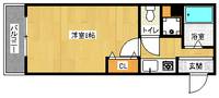 「キャピタルロニート」206の間取り