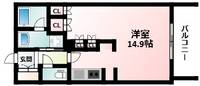 アビティ江坂の間取り