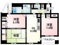物件の間取り画像