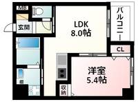 サクセス緑地公園の間取り