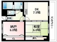 カルム千昇の間取り