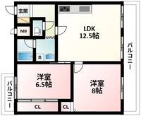 物件の間取り画像