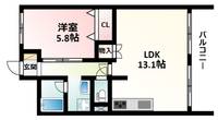 物件の間取り画像