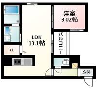 REGALEST コントレイルの間取り