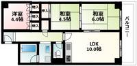 物件の間取り画像