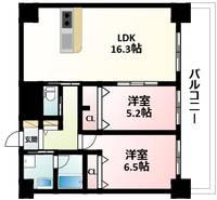 小西マンションの間取り