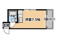 サニーハイツ萱島302の間取り