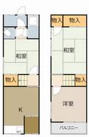 物件の間取り画像