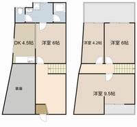 大久保町3-18-13Zの間取り